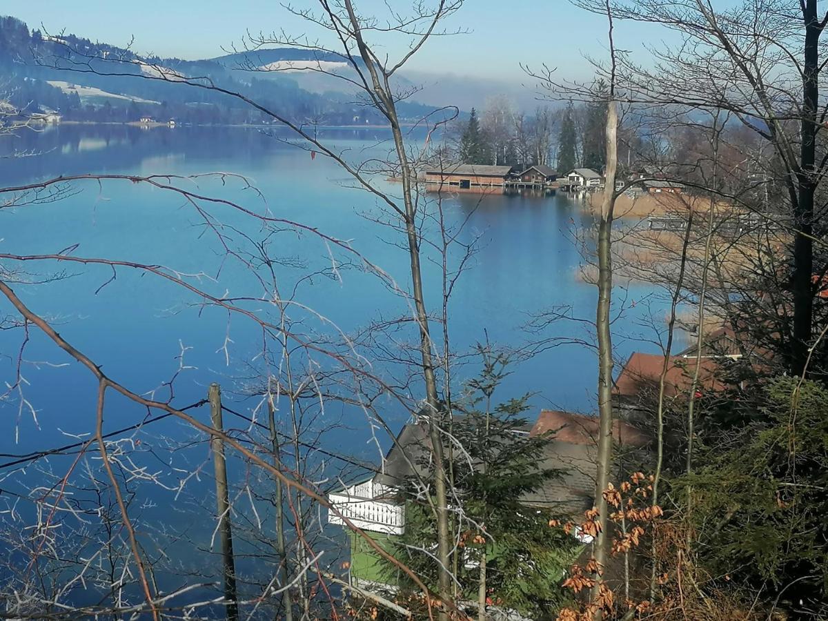 Wunderschoene Ferienwohnung Mit Seeblick Zell am Moos Exterior photo